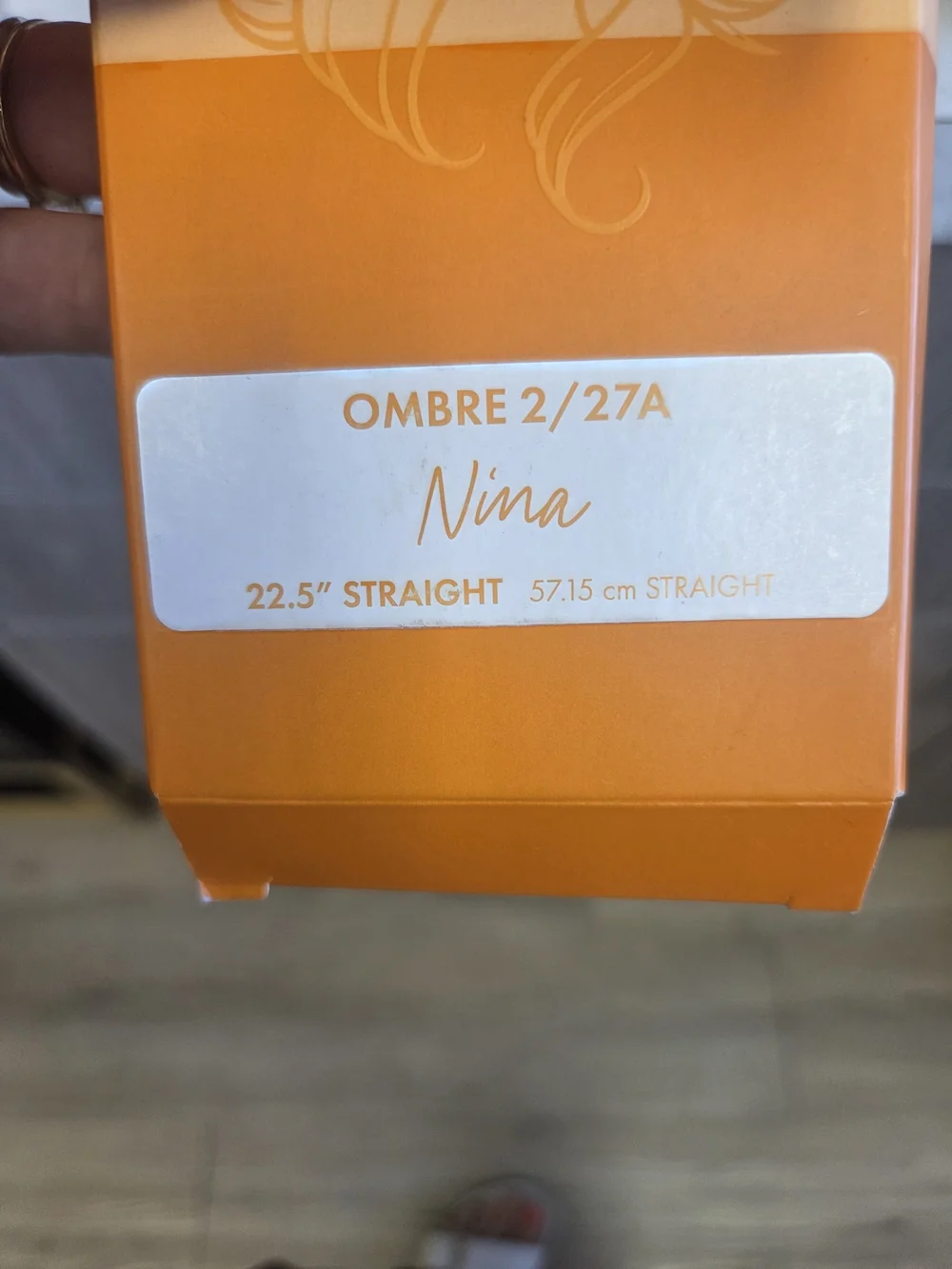 Nina Brown to Light Brown Ombre Braided and Straight Hair Pieces